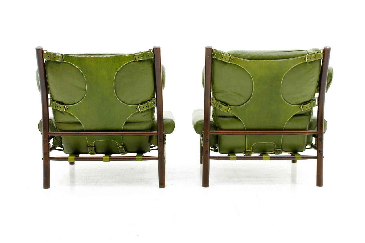 Pair of Arne Norell Lounge Chairs 