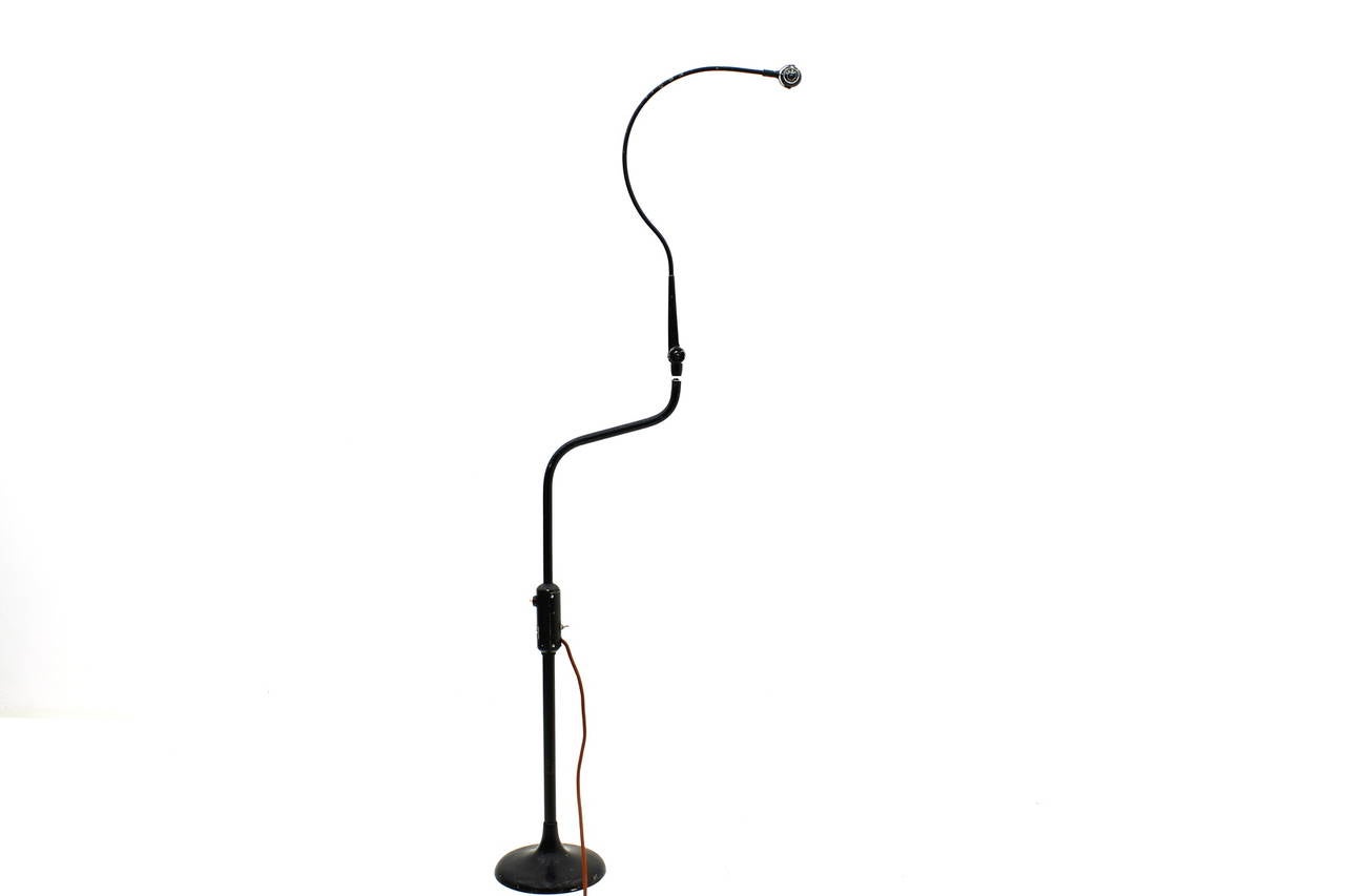 Adjustable Doctor's Spot Light Lamp, Germany, 1950s In Good Condition For Sale In Frankfurt / Dreieich, DE
