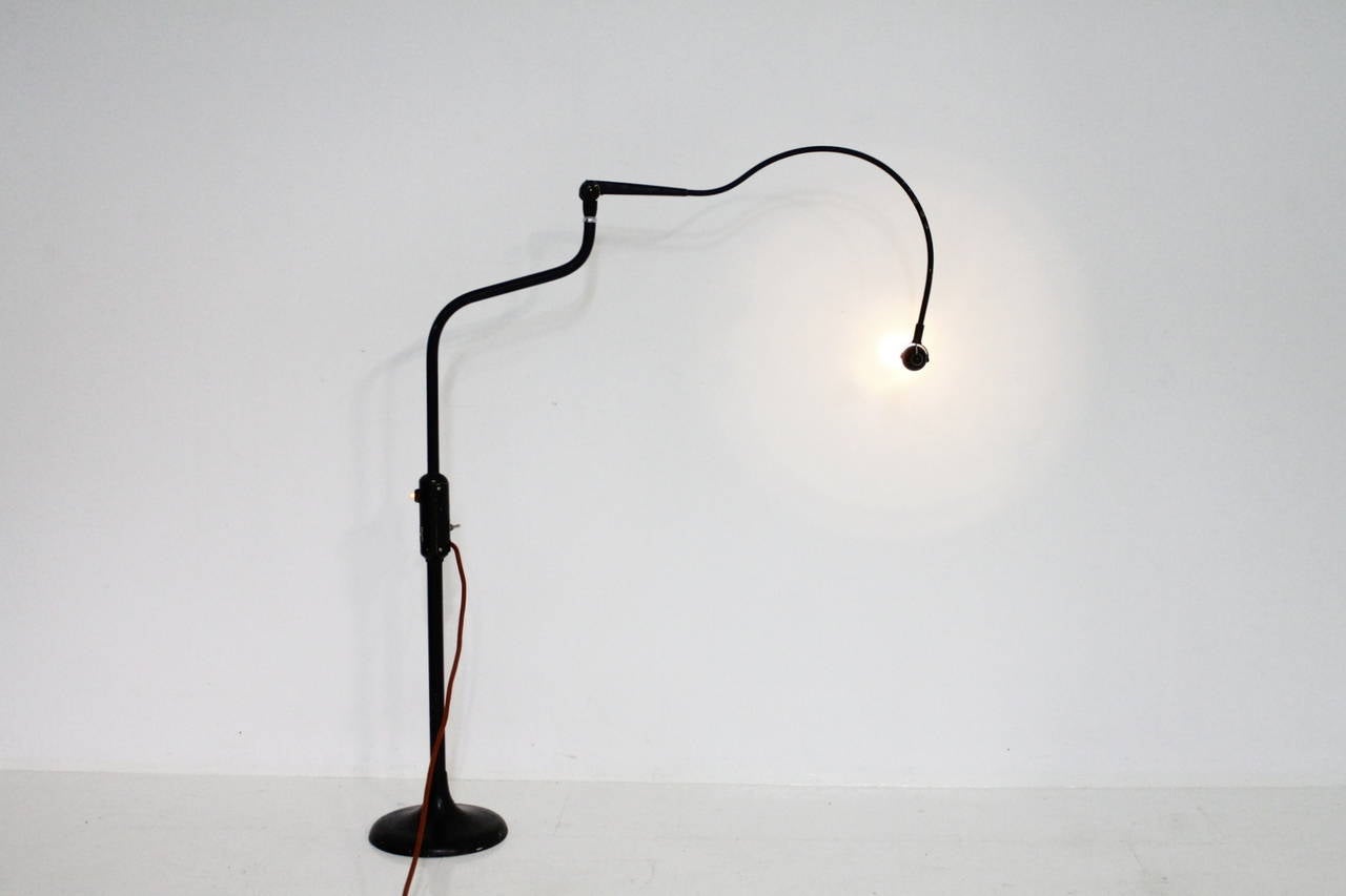 Metal Adjustable Doctor's Spot Light Lamp, Germany, 1950s For Sale
