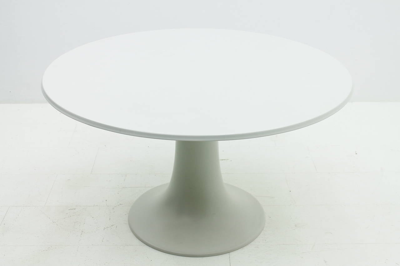 Mid-Century Modern Otto Zapf Table Dining Table Column, Germany, 1967 For Sale