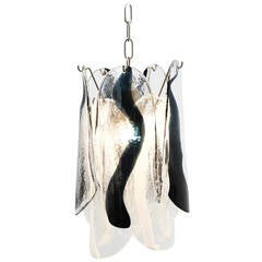 Murano Glass Chandelier by Mazzega, Italy 1960`s 10