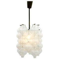 Kalmar Austria Tulipan Chandelier in Glass, 1960s