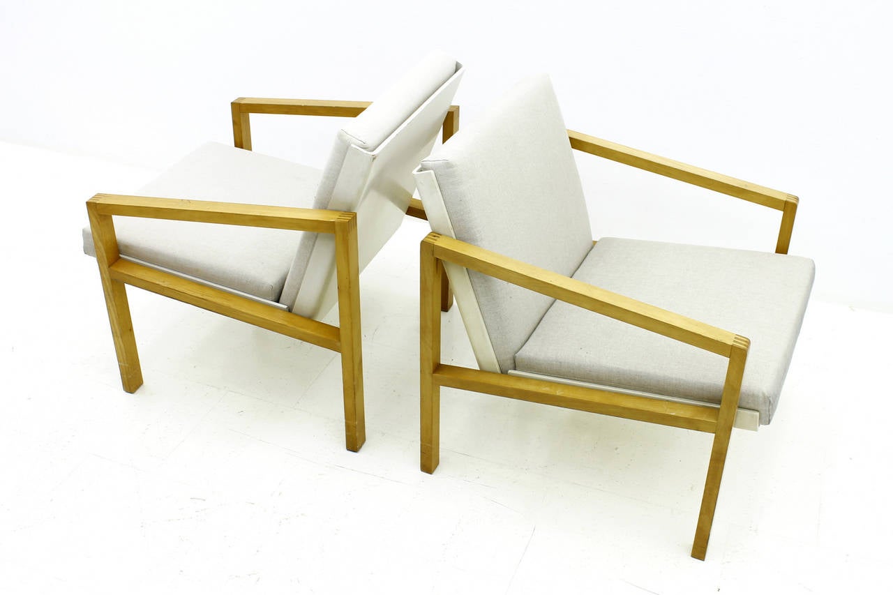 Mid-20th Century Pair of Lounge Chairs by Hein Stolle, Spectrum, 1956 For Sale