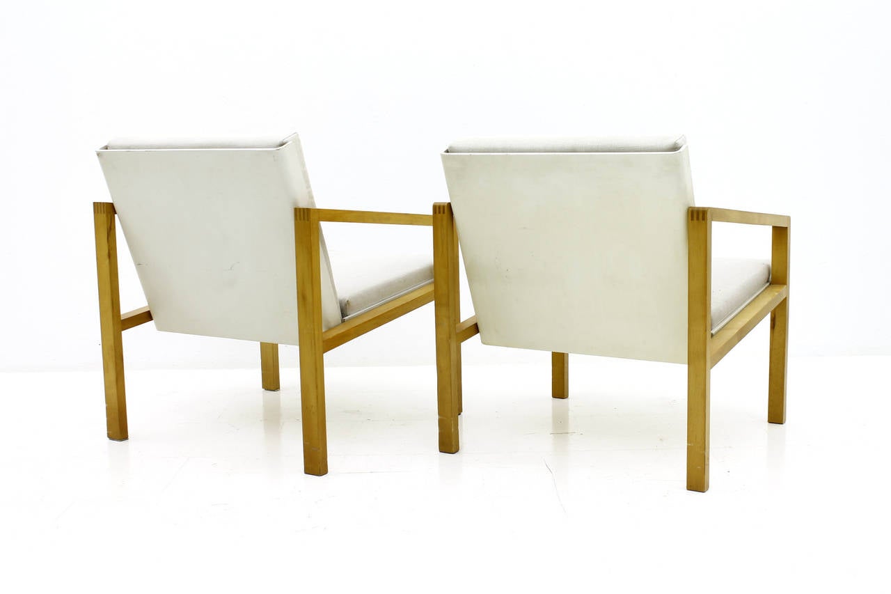 Pair of Lounge Chairs by Hein Stolle, Spectrum, 1956 In Good Condition For Sale In Frankfurt / Dreieich, DE