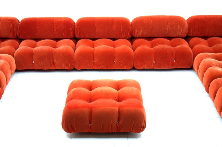 Very Large Camaleonda Sofa Group by Mario Bellini In Excellent Condition In Frankfurt / Dreieich, DE