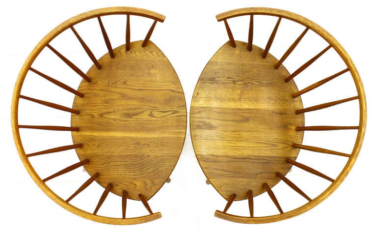 Teak A pair Arka Chairs by Yngve Ekström, Sweden