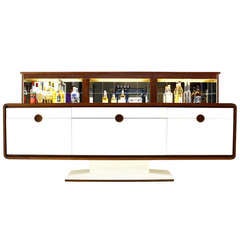 A rare Rosewood Sideboard with Electric Bar like 007