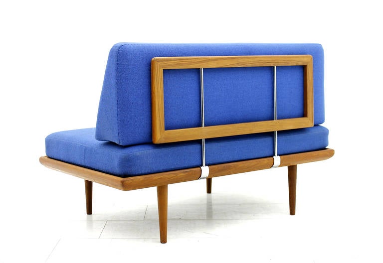 Minerva Two-Seater Sofa by Hvidt & Molgaard, France & Son, Denmark In Excellent Condition In Frankfurt / Dreieich, DE