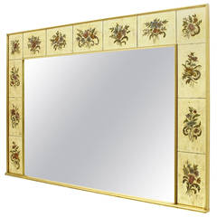 Decorative Large Mirror from France, circa 1980s 5