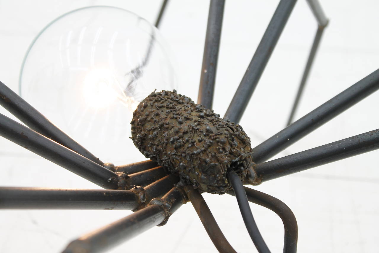 Brutalist Spider Floor or Table Lamp, circa 1970s In Good Condition In Frankfurt / Dreieich, DE