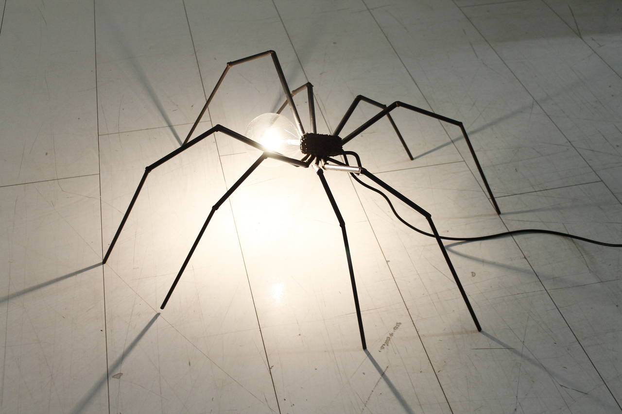 Brutalist Spider Floor or Table Lamp, circa 1970s 2