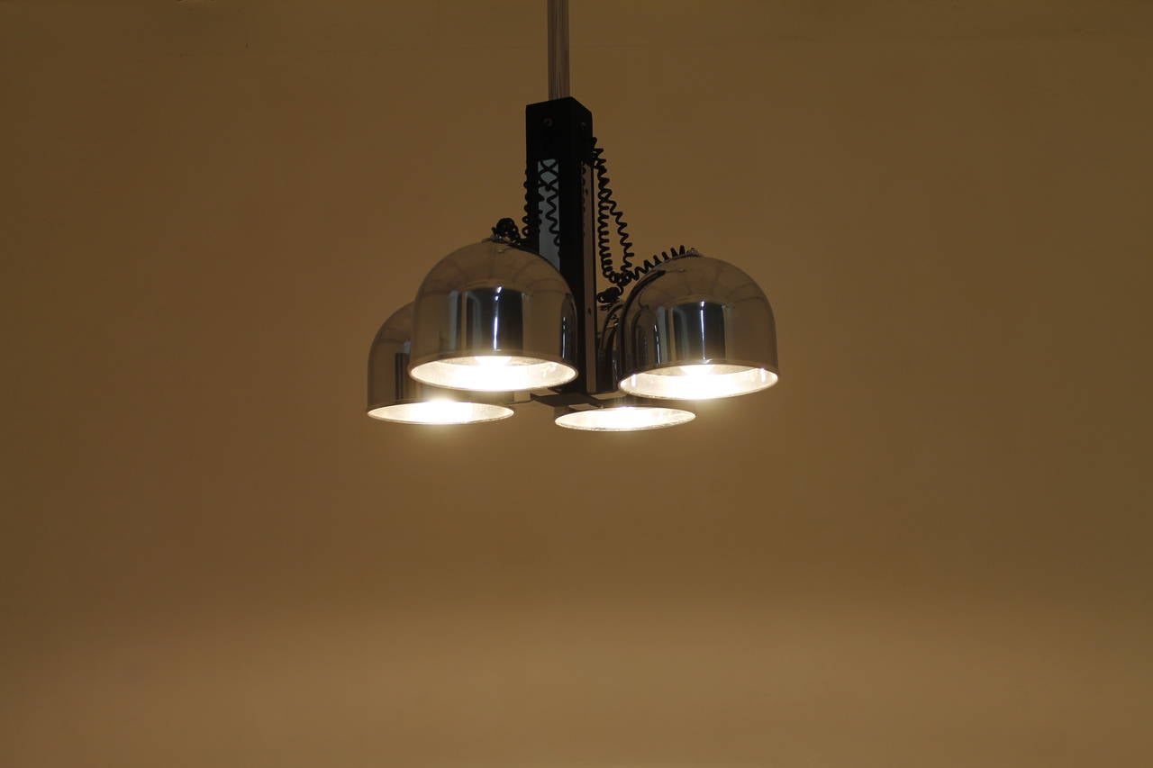 Italian Studio Ceiling Lamp, circa 1970s by Reggiani Italy 1