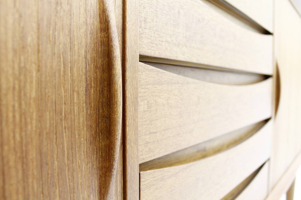 Danish Teakwood Credenza or Sideboard by Arne Vodder, Denmark, 1960 4