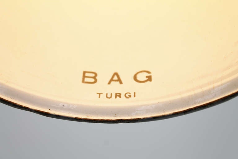 Bauhaus Workshop Table Lamp B.A.G Turgi, Switzerland 1950s