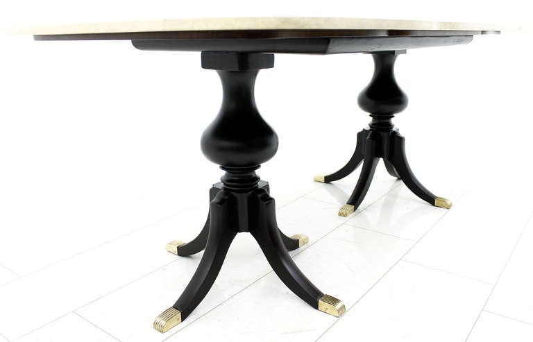 Mid-20th Century Marble Dining Table, Italy 50`s