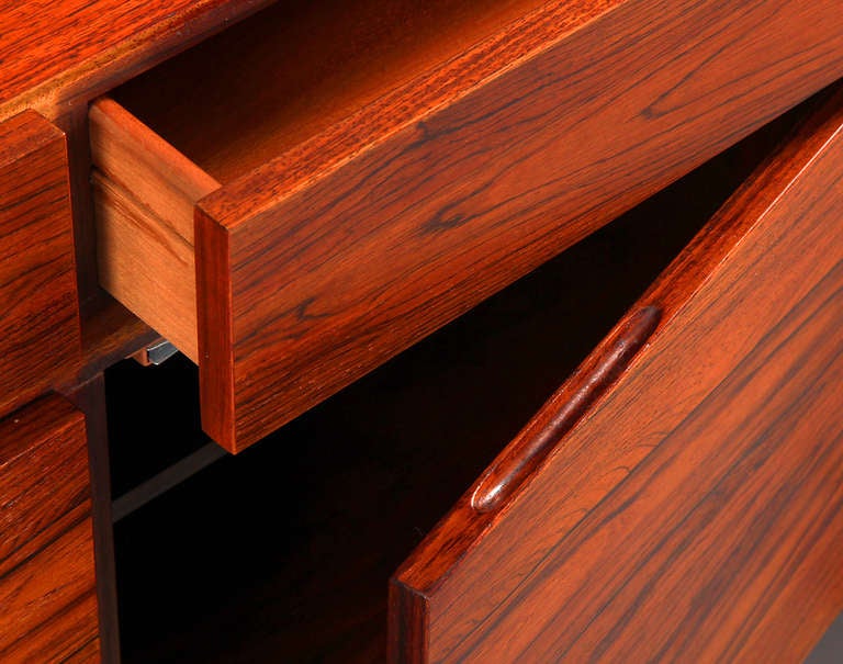 Mid-20th Century Sideboard by Ib Kofod Larsen Modell FA-66 Credenza Rosewood