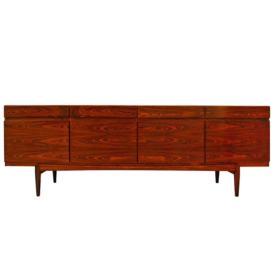 Sideboard by Ib Kofod Larsen Modell FA-66 Credenza Rosewood