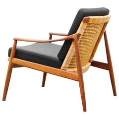 Easy Chair by Hartmut Lohmeyer for Wilkhahn, Teak Mid-20th Century Modern Design