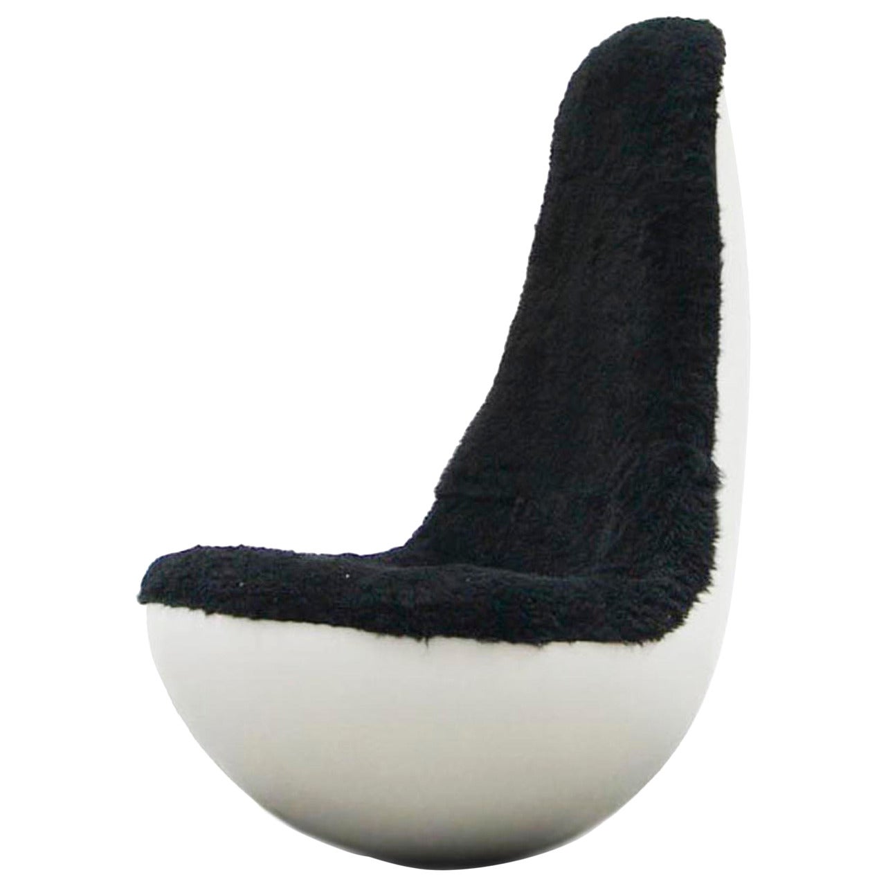 Lounge-Schaukelstuhl von Wolfgang Feierbach, FG 2005, Space Age Design im Angebot
