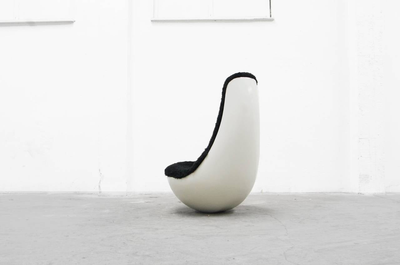 Lounge-Schaukelstuhl von Wolfgang Feierbach, FG 2005, Space Age Design (Deutsch) im Angebot