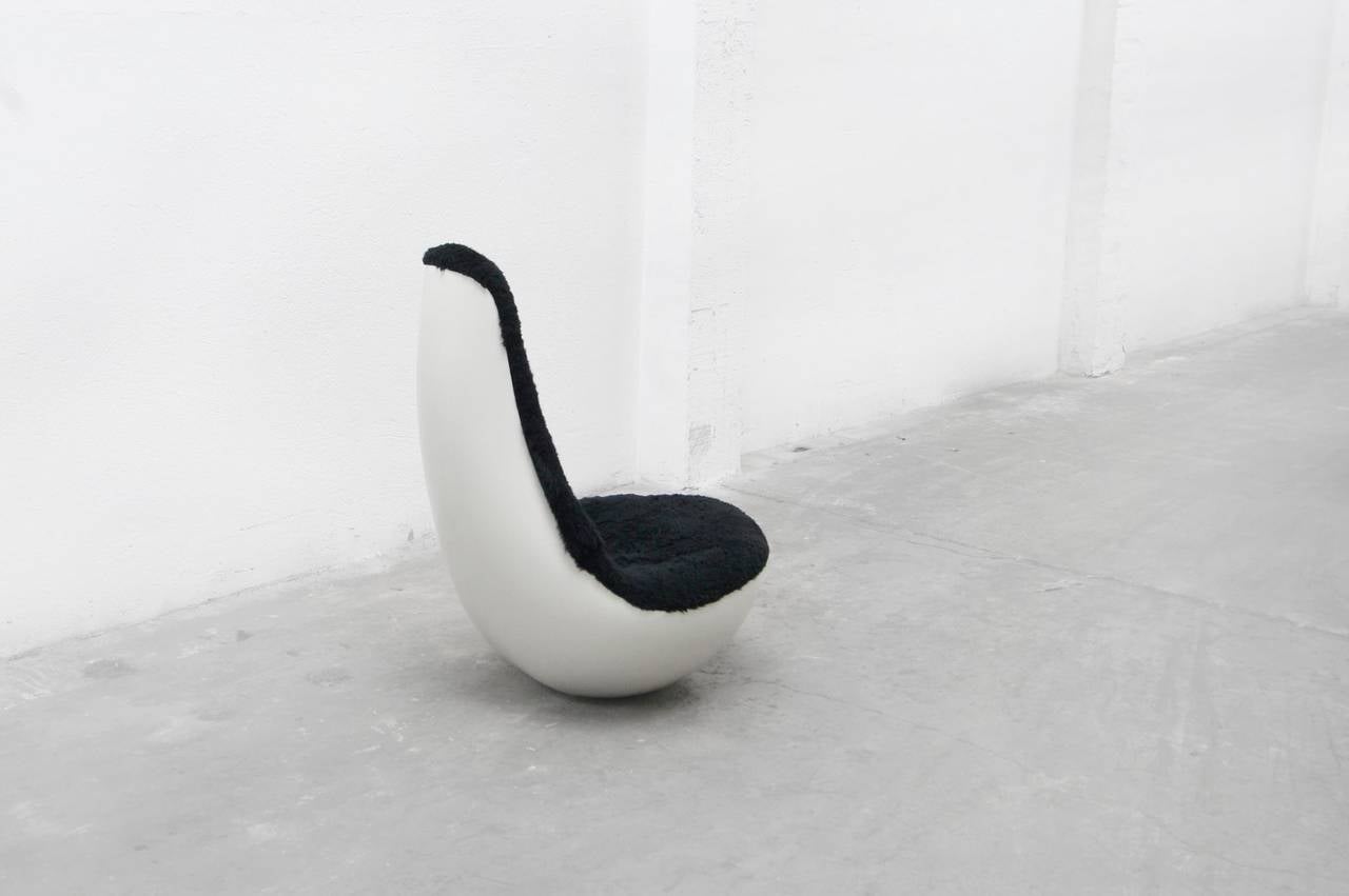 Lounge-Schaukelstuhl von Wolfgang Feierbach, FG 2005, Space Age Design im Zustand „Gut“ im Angebot in Berlin, DE