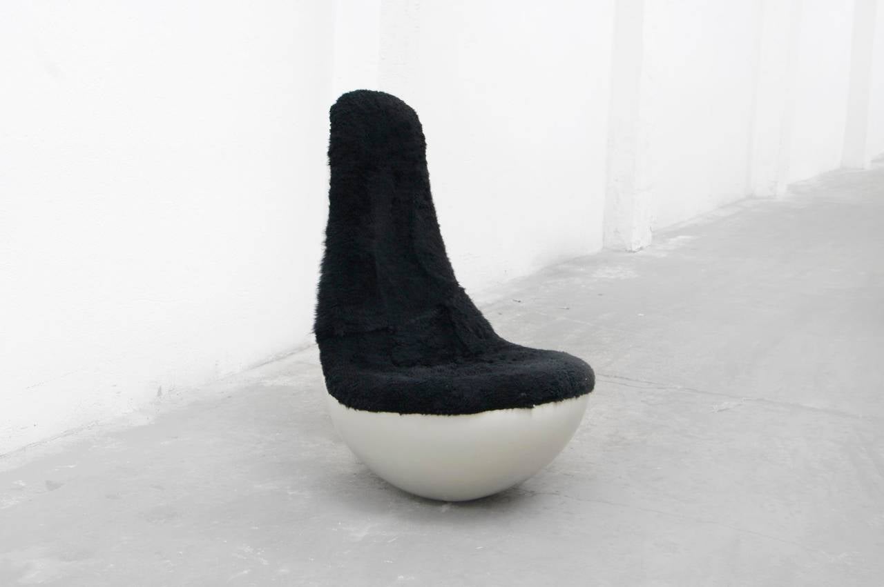 Lounge-Schaukelstuhl von Wolfgang Feierbach, FG 2005, Space Age Design (20. Jahrhundert) im Angebot