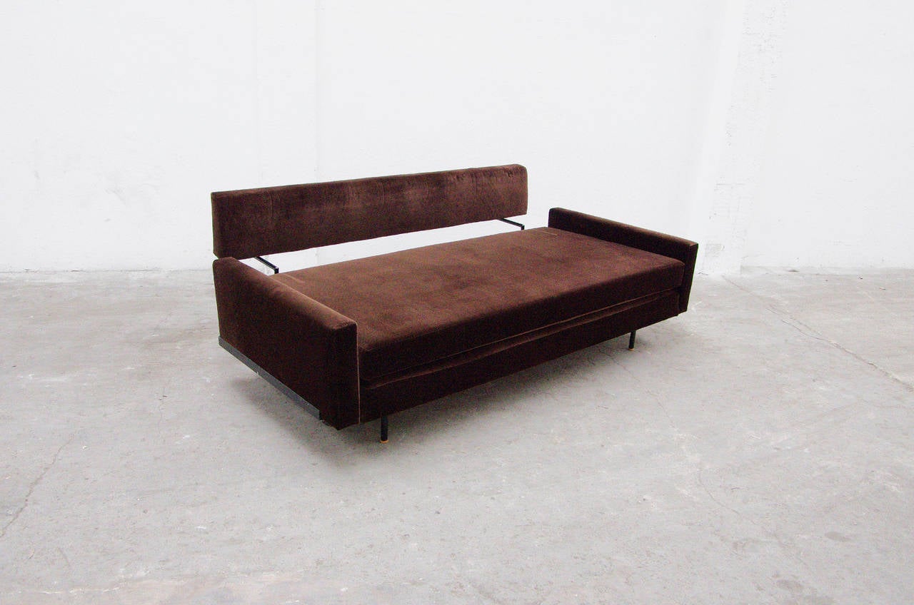 20th Century Sofa Daybed by Florence Knoll International, Mid-Century Modern Design, 1956