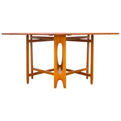 Used Gateleg Dining Table Danish Mid-Century Modern Design