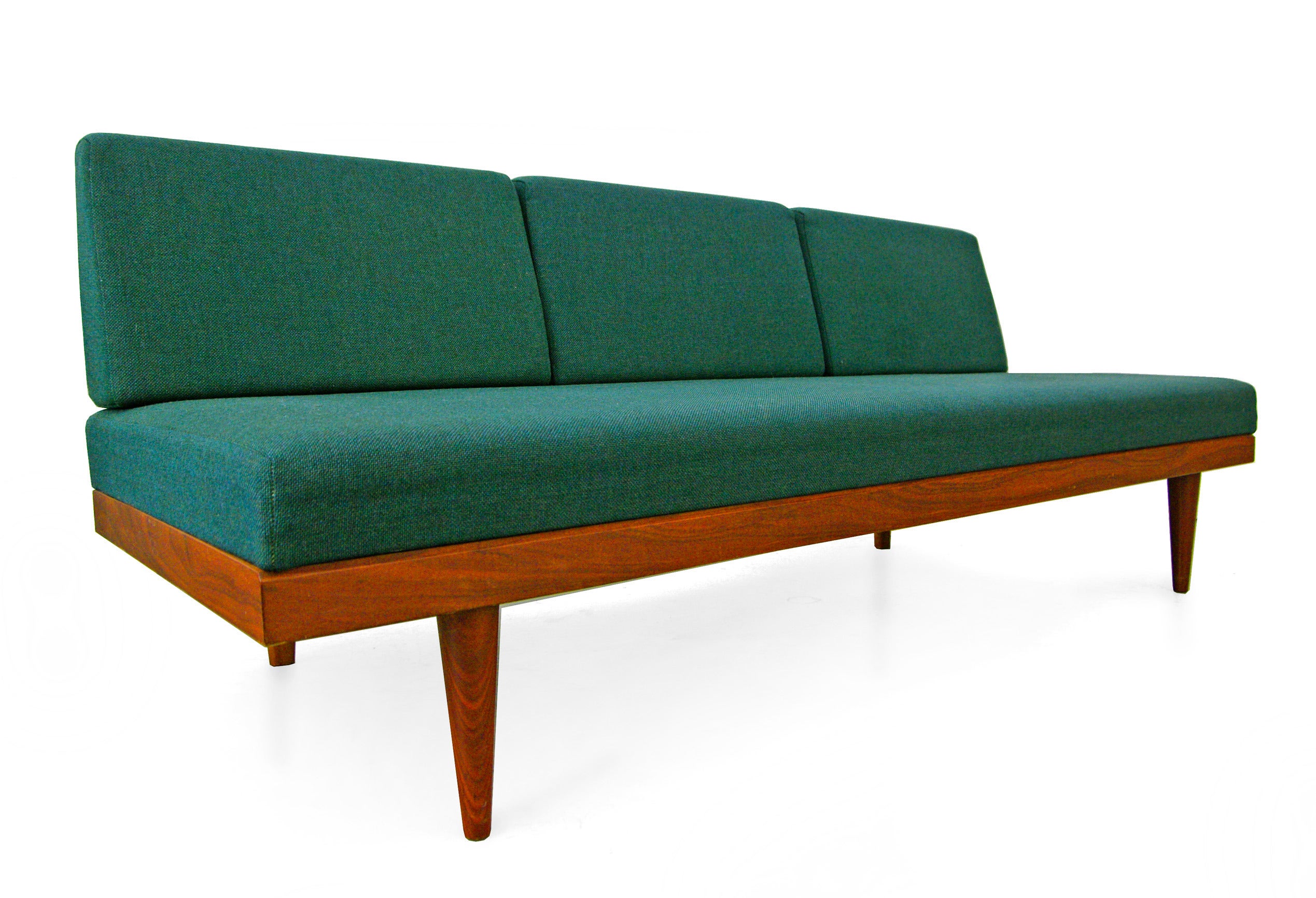 Canapé | méridienne en teck norvégien mi-siècle moderne de Swane, années 60