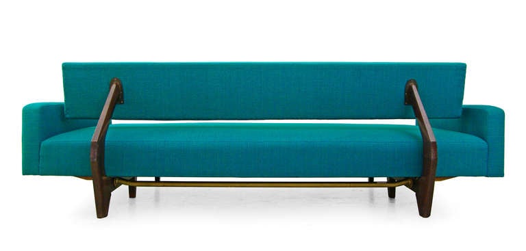 Sofa | Daybed by Honeta 1959 Franz Hohn Germany Teak 60s 1