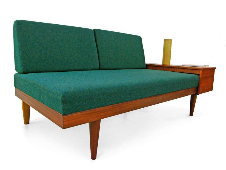 Mid-Century Modern Sofa | Daybed By Swane Norway Teak Midcentury Modern 60s Table
