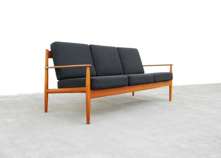 Mid-Century Modern Sofa by Grete Jalk, Model 118, Teak, Danish Modern, Cado Denmark, 1950's - 1960's
