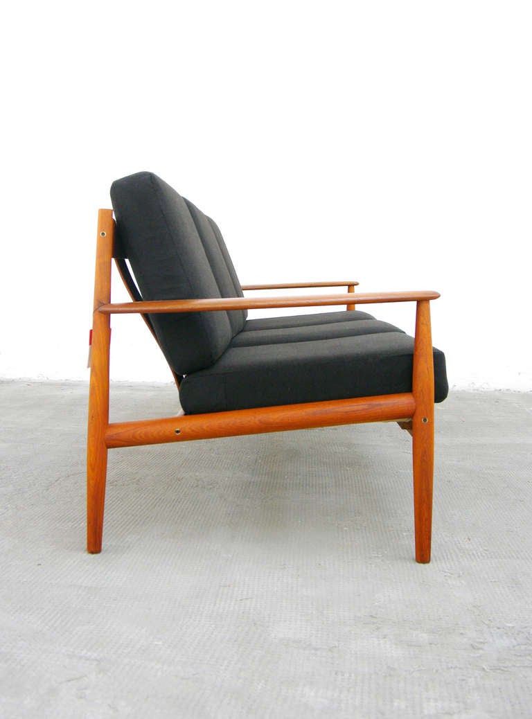 Mid-20th Century Sofa by Grete Jalk, Model 118, Teak, Danish Modern, Cado Denmark, 1950's - 1960's