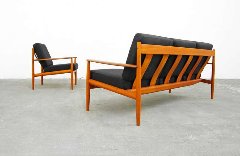 Sofa by Grete Jalk, Model 118, Teak, Danish Modern, Cado Denmark, 1950's - 1960's 4