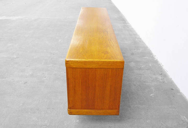 Sideboard by H.W. Klein for Bramin Danish Mid-Century Modern Oak Credenza 5
