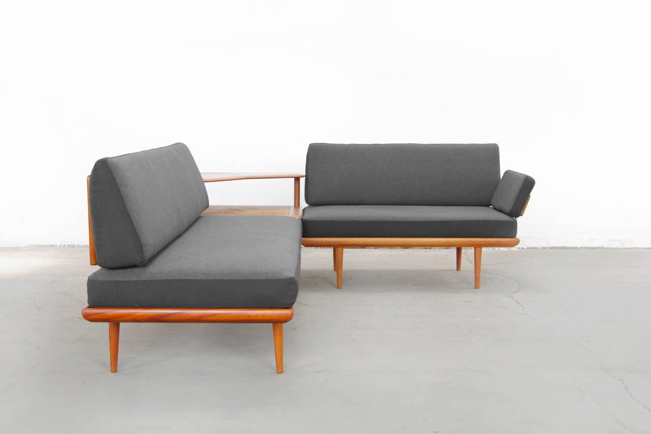 Sofa and Seating Group by P. Hvidt & O.M. Nielsen Minerva Teak Danish Modern 1