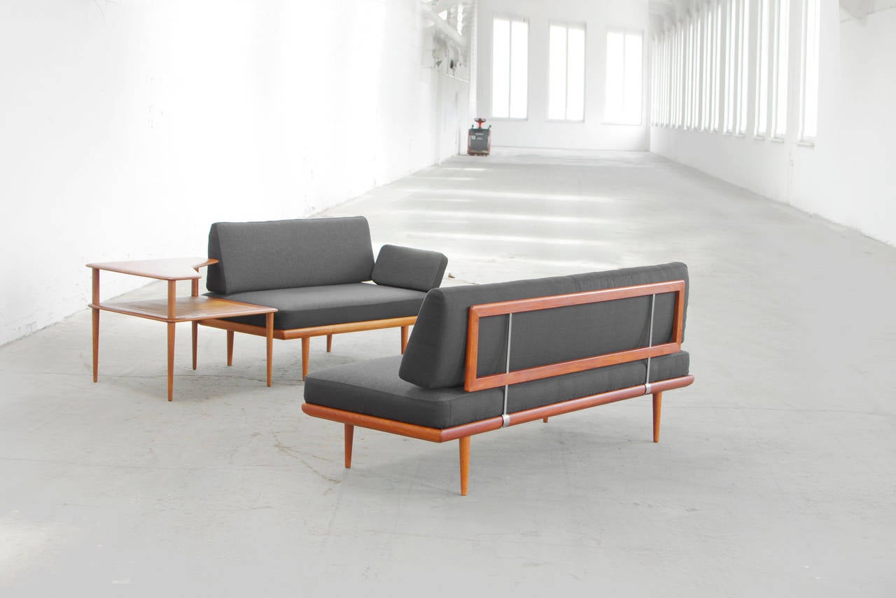 Sofa and Seating Group by P. Hvidt & O.M. Nielsen Minerva Teak Danish Modern In Excellent Condition In Berlin, DE