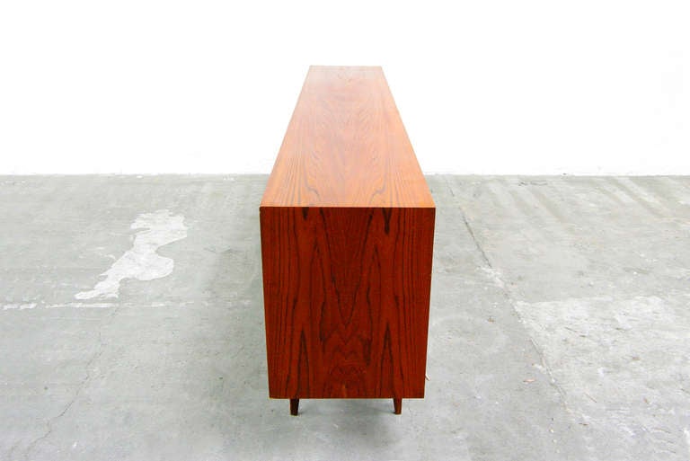 Mid-20th Century Sideboard by Edmoudo Palutari for Dassi Italy Teak credenza Mid Century Modern