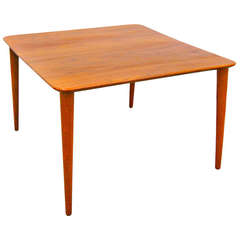 Vintage coffee table by Peter Hvidt & O. Mølgaard Nielsen Teak Danish Modern Design 60s