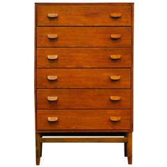 Chest of drawers by Poul Volther F17 Teak FDB Møbler Danish Modern 60s Design