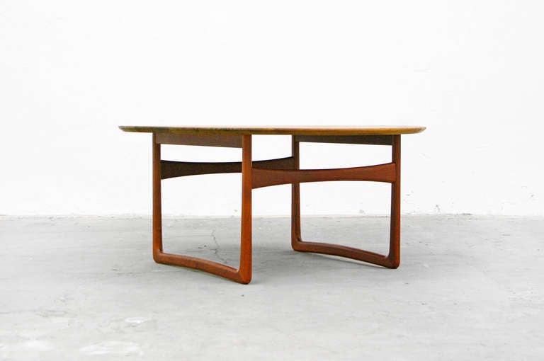 coffee tablepeter hvidt and o. m. nielsen, teak mid century coffee tablepeter hvidt and o. m. nielsen, teak mid century