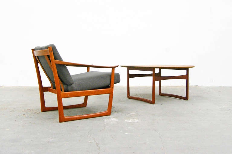 Easy Chair by P. Hvidt, FD 130, France & Son Teak Mid Century Danish Modern 60s 5