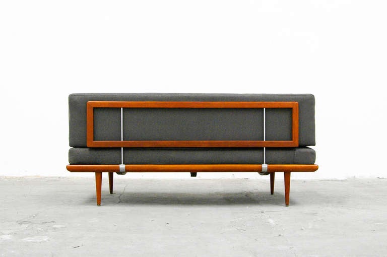 Mid-20th Century Daybed Sofa by Peter Hvidt & O. M. Nielsen, Teak, 1960s Danish Modern, France & Son