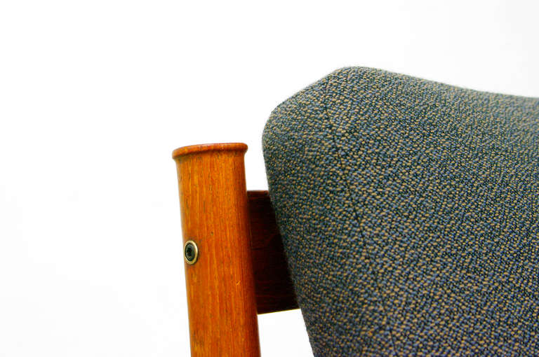 Easy Chair by P. Hvidt, FD 130, France & Son Teak Mid Century Danish Modern 60s 3