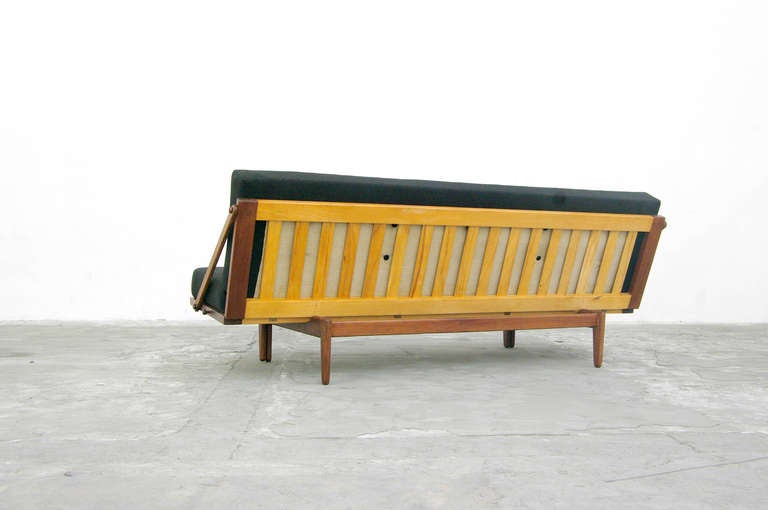 Mid-20th Century Sofa Daybed by Poul M. Volther, Teak, Mid-Century Danish Modern, 1960s