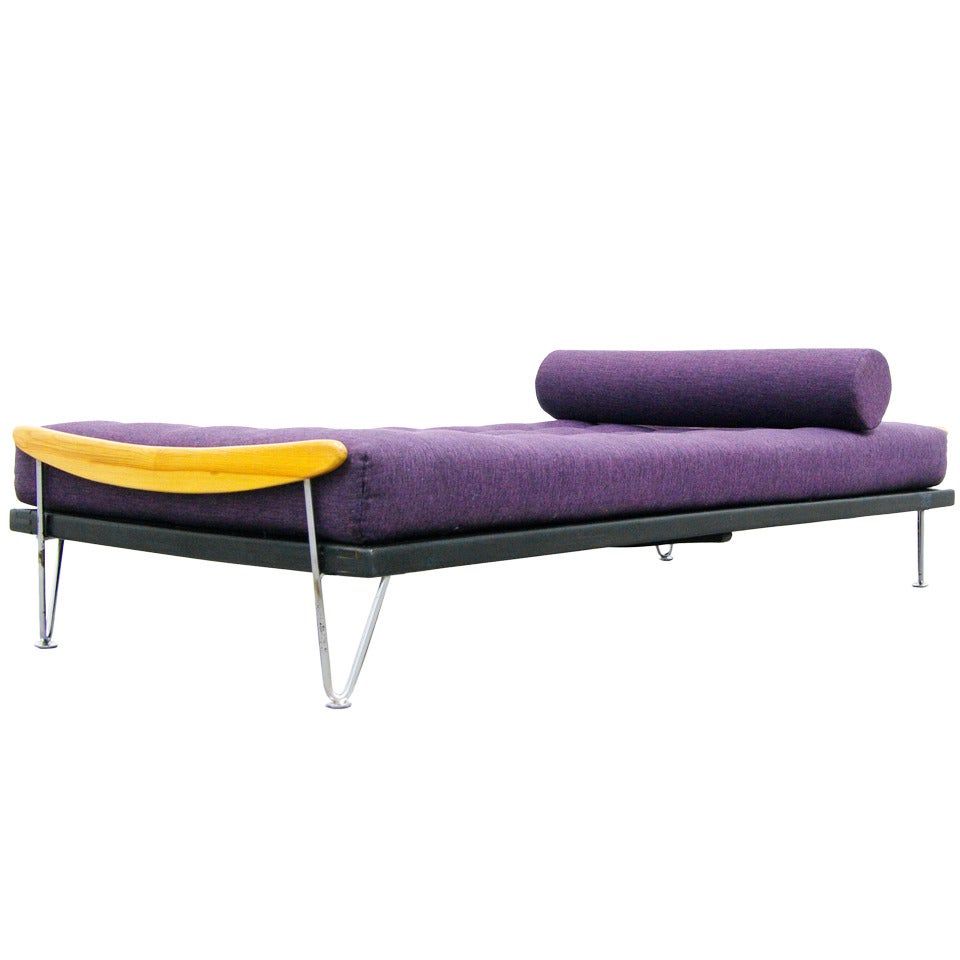 Daybed by Fred Ruf, 1951, Swiss Mid-Century Modern Design Sofa