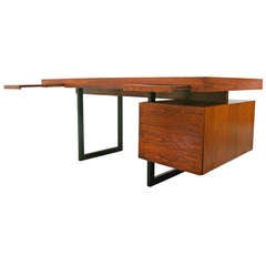Italian Desk Rosewood 60s 70s