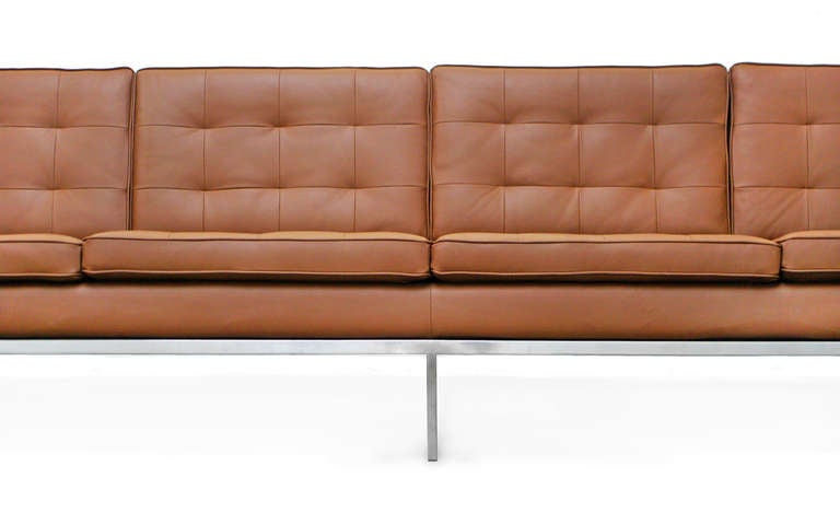 Rare 4-seater Sofa By Florence Knoll International 2