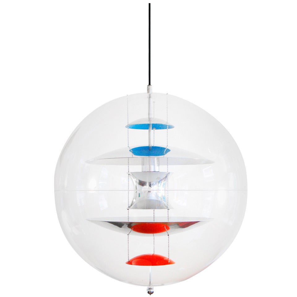 Lamp Chandelier by Verner Panton VP Globe