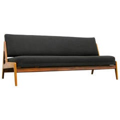 Teak Sofa or Daybed by Arne Wahl Iversen, Danish Modern Design, 1960s